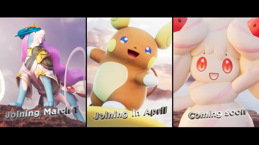 Alolan Raichu now available as a new playable character in Pokémon UNITE, new Beach Style Holowear for Alolan Raichu and Fairy Style Holowear for Greninja also now available