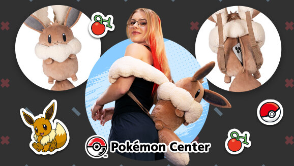 Penny’s Eevee-themed backpack is now available for purchase at the official Pokémon Center for $69.99