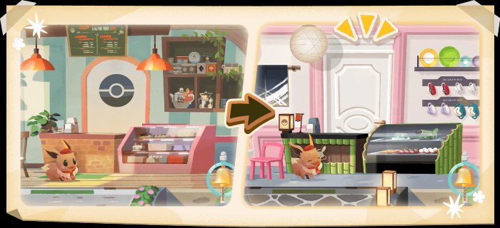 You’ll be able to fully customize your café with in-game items in Pokémon Café ReMix to celebrate the game’s fifth anniversary from June 23