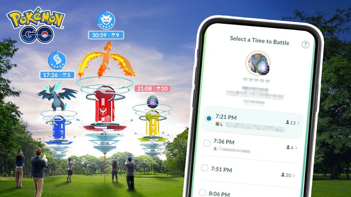 New RSVP planner feature now available in Pokémon GO to help you coordinate raids with friends, family and all other players in your community and around the world