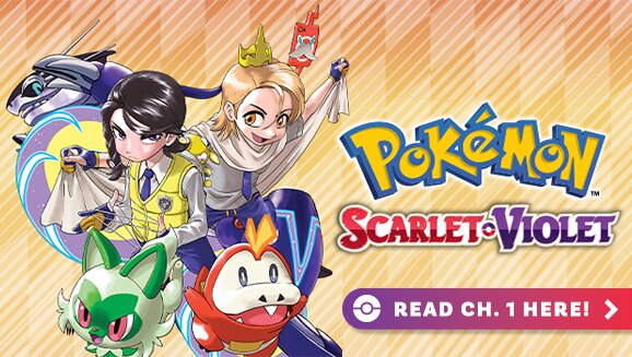 You can now check out the first chapter of the Pokémon: Scarlet & Violet manga, which is available now where new books are sold