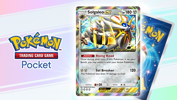 Official Pokémon TCG Pocket strategy revealed featuring Solgaleo ex