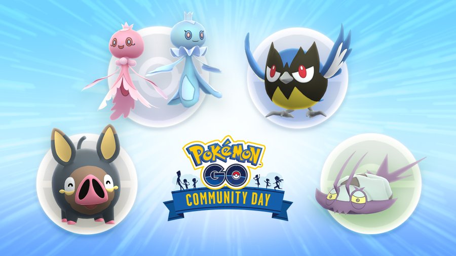 August Pokémon GO Community Day poll where you can choose between Frillish, Wimpod, Rookidee and Lechonk to be the featured Pokémon now underway until today, June 8, at 6 p.m. PT