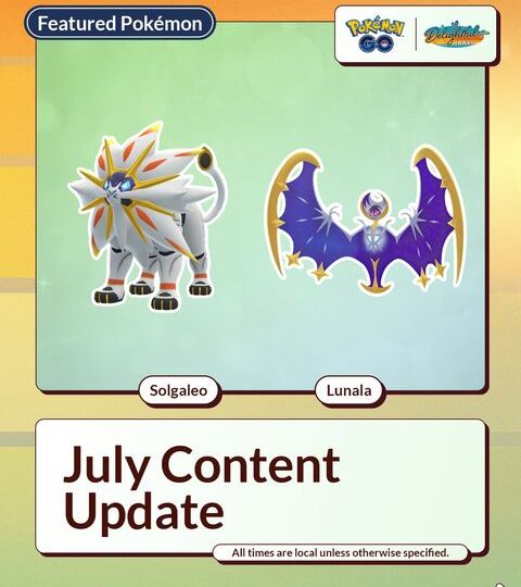 All major featured Pokémon, Max Battles, five-star Raids, Mega Raids, in-game events, Raid Hours, Spotlight Hours and Shadow Raids revealed for Pokémon GO in July 2025