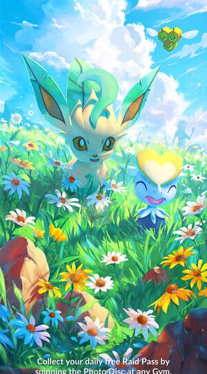 New Delightful Days Season loading screen available now in Pokémon GO