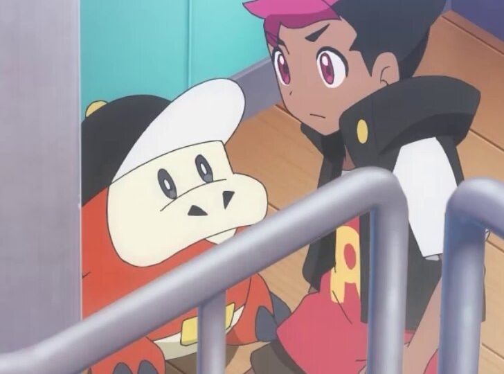 Video: Bergmite mistakes Fuecoco for its natural enemy, Frigibax, in this official clip from Pokémon Horizons Season 2