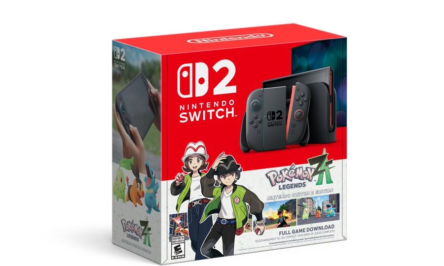 New Nintendo Switch 2 console bundle with a full game download for Pokémon Legends: Z-A – Nintendo Switch 2 Edition revealed and will be available October 16