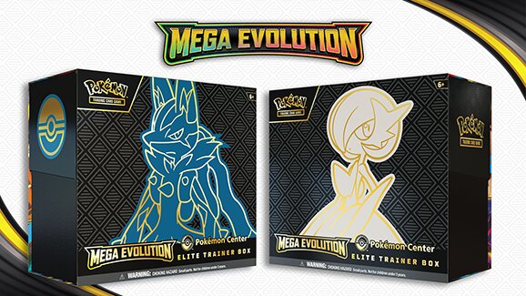Full content details and release date revealed for the new Pokémon TCG: Mega Evolution Pokémon Center Elite Trainer Box