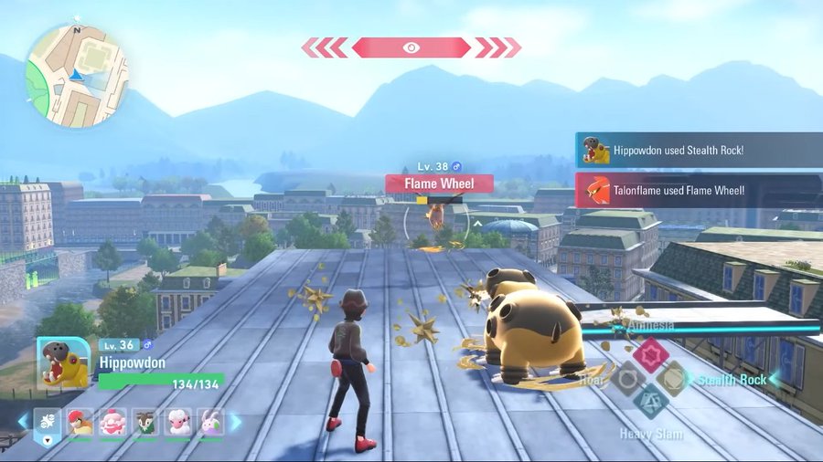 In Pokémon Legends: Z-A’s new battle system, some moves work differently than in prior Pokémon series video games, moves have a wide range of effects from launching attacks in a fixed radius to deal damage to multiple Pokémon