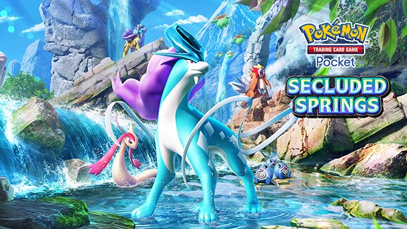 New Secluded Springs expansion starring Raikou, Entei and Suicune now available in Pokémon TCG Pocket