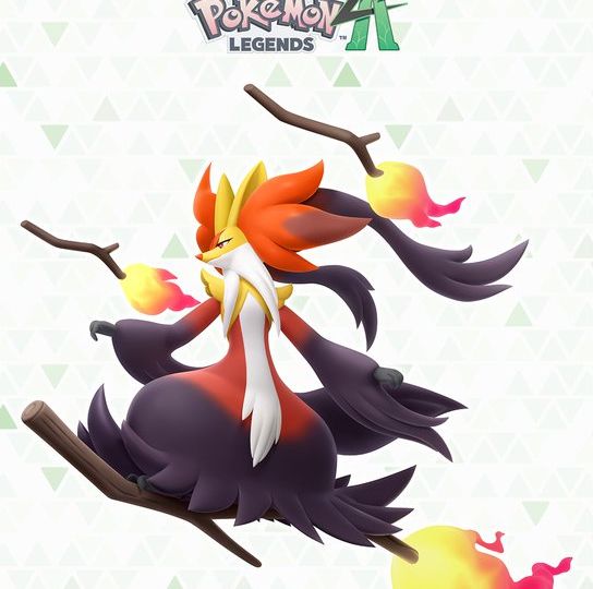Official render of Mega Delphox revealed for Pokémon Legends: Z-A