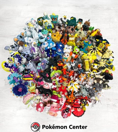 New Alola Sitting Cuties plush are now available at the official Pokémon Center