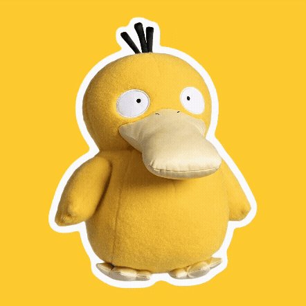 New Pokémon Concierge Posable Psyduck Plush available now at the official Pokémon Center