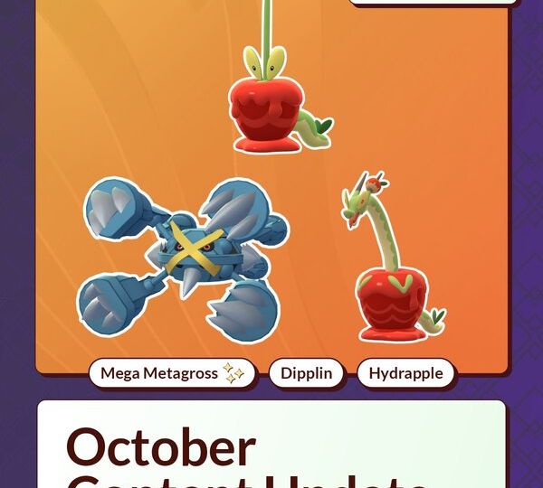 All major featured Pokémon, Max Battles, five-star Raids, Mega Raids, Raid Hours, Spotlight Hours and in-game events revealed for Pokémon GO in October 2025