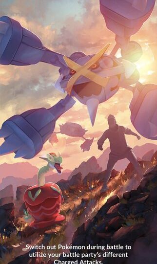 New loading screen now available in Pokémon GO to celebrate the new Tales of Transformation season