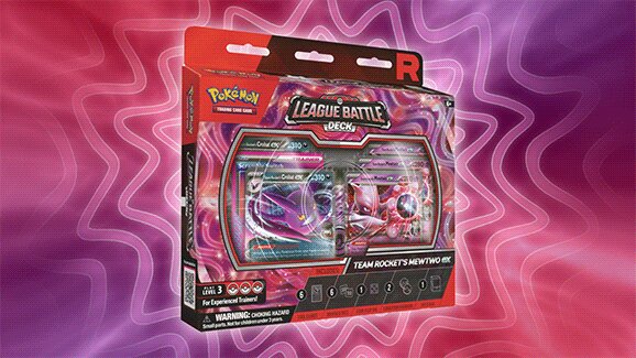 New Pokémon TCG: Team Rocket’s Mewtwo ex League Battle Deck revealed and will be released November 7 at the Pokémon Center and where Pokémon TCG products are sold