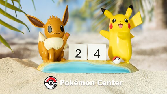 New holiday-themed merchandise at the official Pokémon Center feature Exeggutor, Flamigo, Pikachu and Eevee holiday countdown calendar, and more