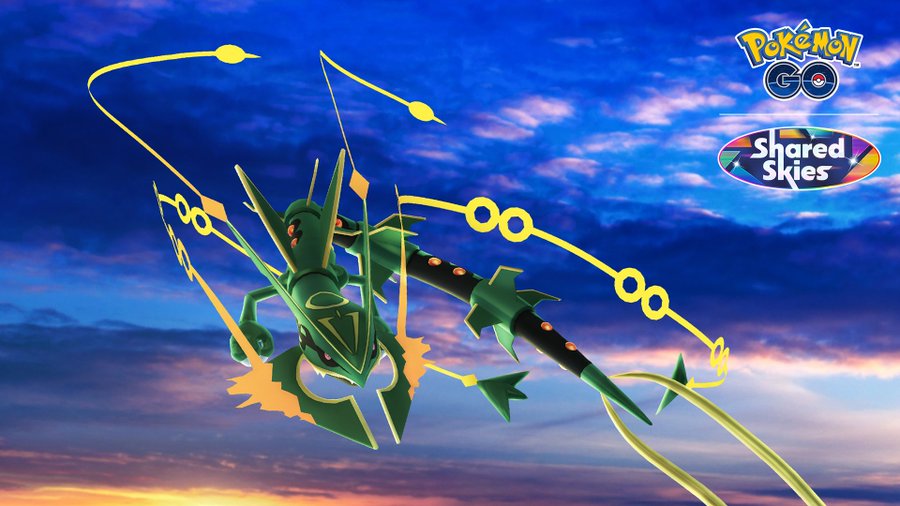 Pokémon GO Mega Rayquaza Raid Day will take place on October 18 from 2 p.m. to 5 p.m. local time
