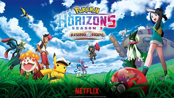 Pokémon Horizons: Season 3—Rising Hope will officially be added to Netflix on January 6, 2026