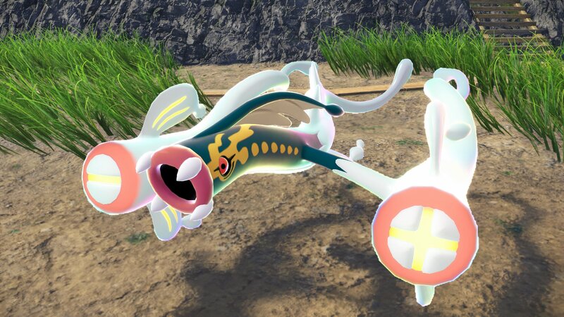 In Pokémon Legends: Z-A, Mega Eelektross has charged-up electrical powers that allow it to float in the air continuously