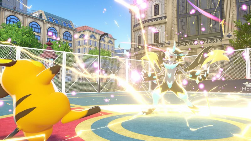 In Pokémon Legends: Z-A – Mega Dimension, Mega Zeraora can use its own powerful attacks that can simultaneously take down multiple nearby opponents