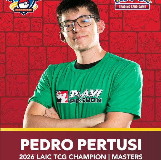 Pedro Pertusi, Luka Levain and Haruki Okunishi are the Pokémon TCG Champions at the 2026 Pokémon Latin America International Championships
