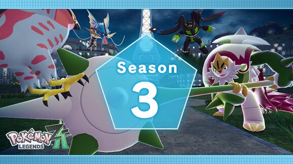 Pokémon Legends: Z‑A Ranked Battles Season 3 will run from November 26 to December 17, players who reach Rank S will receive a special reward of Chesnaughtite to Mega Evolve Chesnaught into Mega Chesnaught