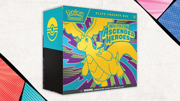 New Pokémon TCG: Mega Evolution—Ascended Heroes Elite Trainer Box revealed and will be available February 20, 2026, where Pokémon TCG products are sold