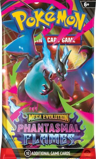 The Pokémon Company highlights top competitive cards from the new Pokémon TCG: Mega Evolution—Phantasmal Flames expansion