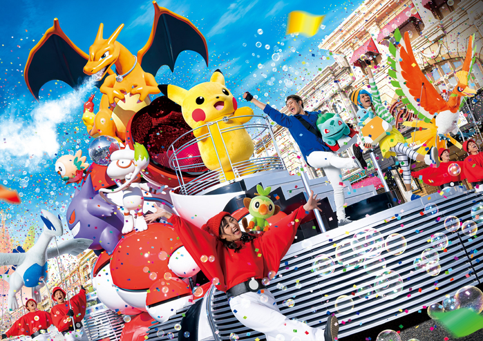 Universal Studios Japan's Grand 25th Anniversary Celebration - 25 Pikachu Sporting Special Outfits