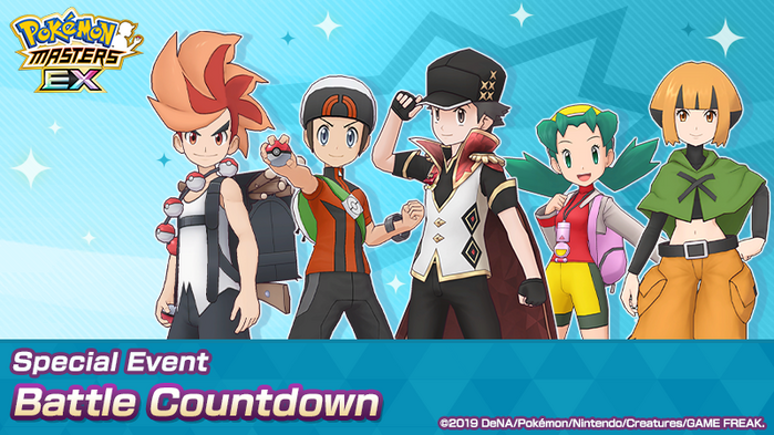 Pokémon Masters EX - The Special Event: Battle Countdown