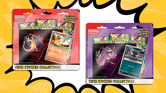 Pokémon TCG: Mega Evolution Ascended Heroes Tech Sticker Collection