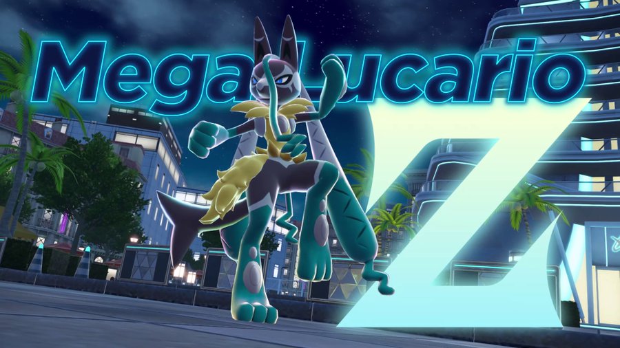 Mega Lucario Z officially revealed for Pokémon Legends: Z-A – Mega Dimension