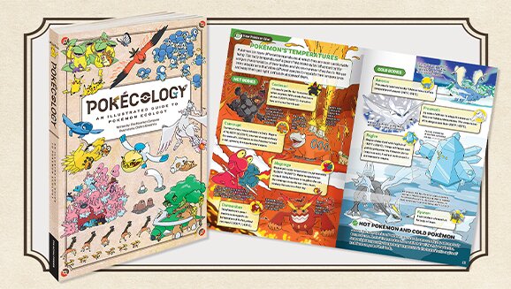 You can now preorder the upcoming book Pokécology: An Illustrated Guide to Pokémon Ecology, which will be released on April 21, 2026