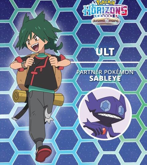 In season 3 of Pokémon Horizons: The Series, Roy’s rival Ult travels with his Sableye, which can harness the power of Mega Evolution