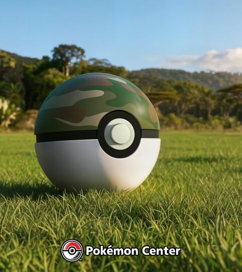 Safari Ball by The Wand Company available now at the official Pokémon Center, this is the newest in the series of replica Poké Balls and costs $109.99