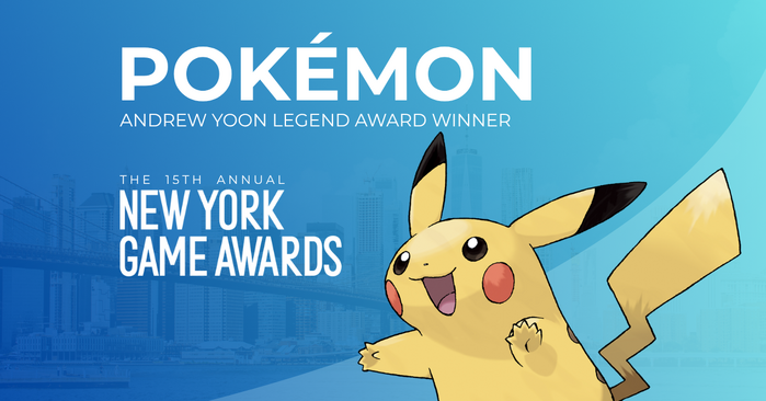 15th Annual New York Game Awards - Andrew Yoon Legend Award Recipient - The Pokémon Company