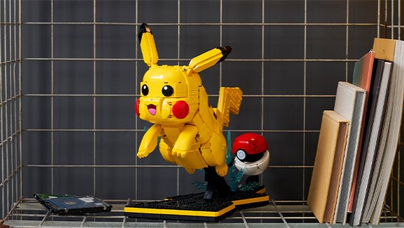 First ever collection of LEGO Pokémon revealed and will launch on February 27 as three different sets: Pikachu and Poké Ball, Venusaur, Charizard and Blastoise, and Eevee