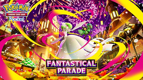 New Fantastical Parade booster pack available now in Pokémon TCG Pocket featuring new cards, the debut of Mega Gardevoir ex, Mega Mawile ex, Teal Mask Ogerpon ex, the addition of Stadium Trainer cards and more