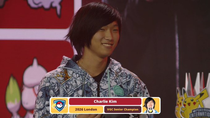 Hideo Uezu is the Pokémon VGC Junior Champion and Charlie Kim is the Pokémon VGC Senior Champion at the 2026 Pokémon Europe International Championships