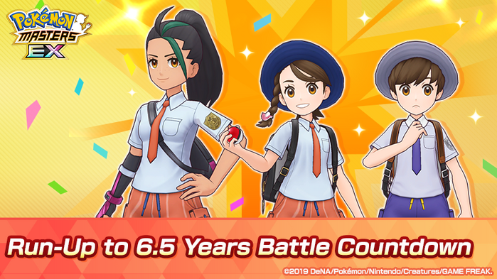 Pokémon Masters EX - Run-Up to 6.5 Years Battle Countdown