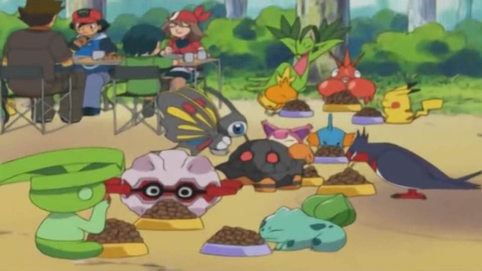 Video: Watch the ULTIMATE Pokémon food compilation from season 6 of the Pokémon animated series