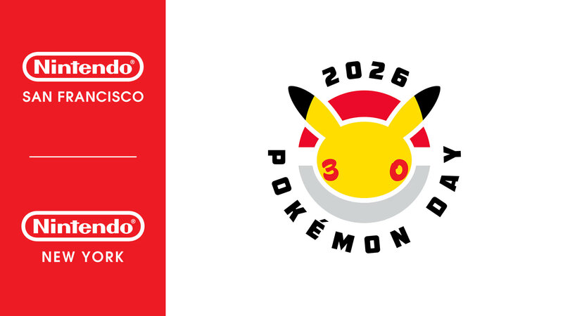 Nintendo of America reveals Pokémon Day celebration events at Nintendo NEW YORK and Nintendo SAN FRANCISCO on February 27 featuring Pokémon Legends: Z-A demo, giveaways, photo booth, knowledge challenge, Pikachu and Eevee meet and greet, and more