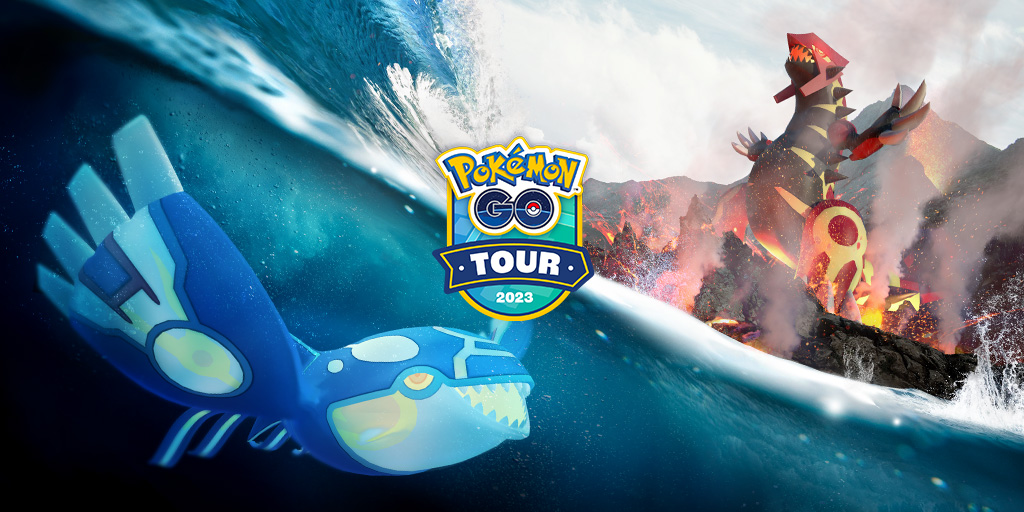 Video: You can now encounter Primal Kyogre and Primal Groudon during Road to Kalos Primal Raids in Pokémon GO