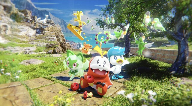 New Paldean Wonders booster pack available now in Pokémon TCG Pocket featuring new cards of Paldea region Pokémon, Sprigatito, Fuecoco, Quaxly and their evolutions, Meowscarada ex, Gholdengo ex, Nemona and Arven Trainer cards, Mesagoza Stadium card and more