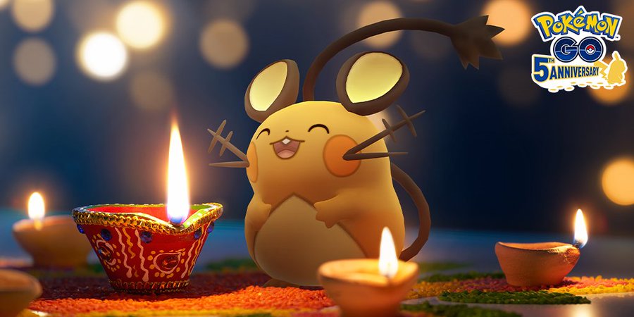 Pokémon GO A Shockingly Good Time event now underway until April 6 featuring an increased chance of encountering Shiny Pikachu, Shiny Chinchou, Shiny Dedenne and more
