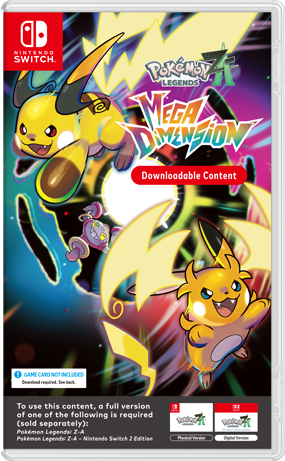 Nintendo Malaysia - Pokémon Legends: Z-A – Mega Dimension DLC Package Version