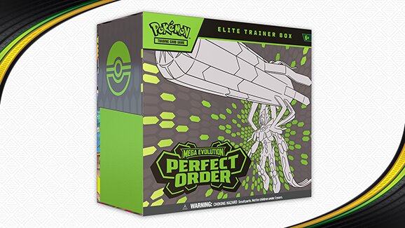 The Pokémon Company highlights the collections containing cards from the Pokémon TCG: Mega Evolution—Perfect Order expansion, arriving March 27
