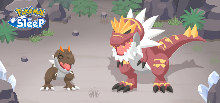 Pokémon Sleep - New Arrivals: Tyrunt, and Tyrantrum
