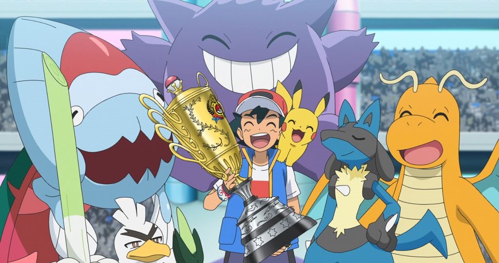 Video – Witness the epic moment Ash Ketchum becomes World Champion in this official clip from Pokémon Ultimate Journeys: The Series